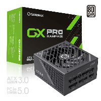 Power Supply ATX 1250W GAMEMAX GX-1250 PRO, 80+ Gold, ATX3.0,PCIe5.0, LLC+DC/DC, Full Modular, Black