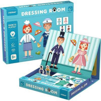 Настольная игра Mideer MD1039 Set de joacă magnetic Vestiar, 50 elem.