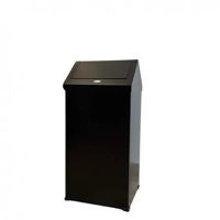 Урна для мусора Hydro S Swing 16 L din oțel cu capac 0430050