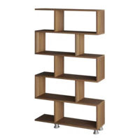 Офисный стеллаж Trendy Nilufer, Nuc 90x156x20cm, raft de carti