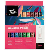 Набор для творчества Mont Marte PMHS0029 Set vopsea Signature guasa 18 culori x 12ml
