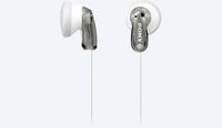 Earphones  SONY  MDR-E9LPH, 3pin 3.5mm jack L-shaped, Cable: 1.2m, Gray