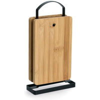 Доска разделочная Zeller 25353 Suport pentru tocatoare din lemn Set 5 piese