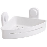 Аксессуар для ванной Axentia 136363 Raft de colt cu ventuze din plastic, alb