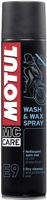 Средство для ухода за авто Motul E9 WASH&WAX SPR 0.4L (103174)