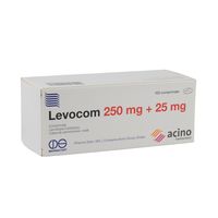 Levocom  250mg+25mg comp. N10x10