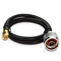 Antenna Extension Cable TP-LINK"TL-ANT200PT",0.5M LMR200 N-Type Male to RP-SMA Female Pigtail Cable