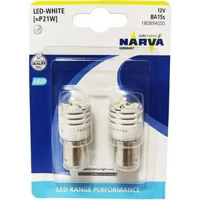 Автомобильная лампа Narva LED P21 White 1.75W BA15S (2 buc.) (18089)