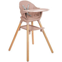 Стульчик для кормления Kikka Boo 31004010176 Scaun de masa 6in1 Woody Pink