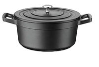 Кастрюля Pinti 35099 Prima Tradition Pro Black 28cm, 6.7l