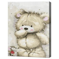 Картина по номерам Art Gallery EX6936 Ursuletul de plus sur 30x40cm Eco