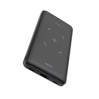 Hoco J50 Surf wireless charging mobile power bank(10000mAh) [Black'