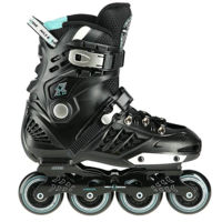 Роликовые коньки Nils NA20001 Abisal Black Size 43 Slalom In-Line Skates