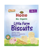 Печенье Holle Bio Organic Little Farm из спельты (10+ мес.), 100 г