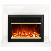 Șemineu electric ArtFlame Bonita & Mars, 800x950x270 mm, Alb