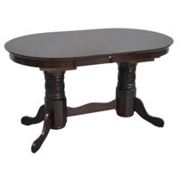 Стол Evelin di Costacurta HV-31N Chocolate (1300-2020)x800x740, раскладной