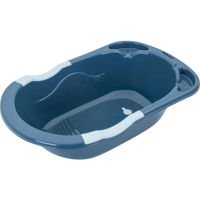 Ванночка BabyJem 133 Cadita cu scurgere Indigo Blue