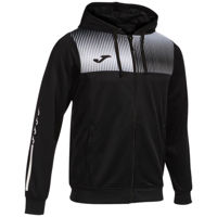 Одежда для спорта Joma Supernova IV Zip-Up Hoodie Black White (L) 103315.102