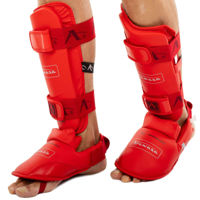 Защитное снаряжение Arawaza 12402 Защита ног для бокса/каратэ с ботинками S BO-1252 Arawaza