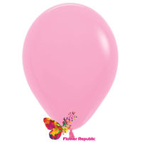 Латексный воздушный шар Розовый -30 см