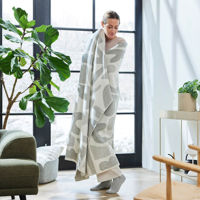 Домашний текстиль Ibena 2053/800 Jacquard Kareli Grey