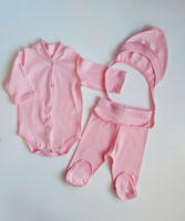 Set Pampy (0-1 luni) Peach Pink