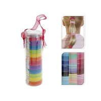 Набор для творчества Promstore 46042 Набор резинок для волос тонкие 48шт, в тубе