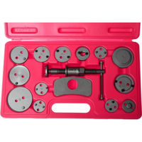 Набор ручных инструментов JTC JTC-1613A Комплект для установки поршней суппортов дисковых тормозов (15 ед.)