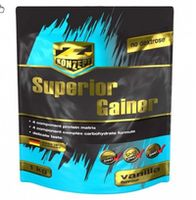 1. Гейнер для набора массы Superior Gainer 1kg choco