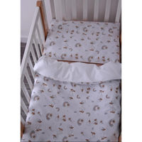 Детское постельное белье Veres 153.1.38 сатин жакард молочный 90x110/40x60 (3ед.)