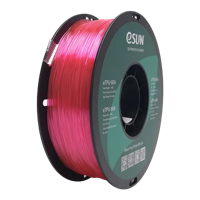 eTPU-95A  1.75 mm, Transparent Pink Filament, 1 kg, ESUN