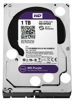 3.5" HDD  1.0TB-SATA- 64MB  Western Digital "Purple (WD10PURZ)", Surveillance, CMR
