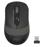 Wireless Mouse A4Tech FG10, Optical, 1000-2000 dpi, 4 buttons, Ambidextrous, 1xAA, Black/Grey, USB