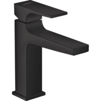 Metropol Baterie pentru lavoar 110, ventil Push-Open, Matt Black