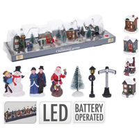 Декоративное освещение Promstore 51183 Сувенир-сцена LED Christmas 14ед