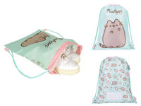 Geanta-rucsac pentru incaltamintepii Bambino Pusheen Mint 34X43cm