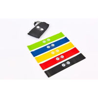 Эспандер miscellaneous 1162 Expander SET 5 buc. LOOP 0.5/0.5/0.7/0.9/1.1cm 124-41