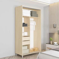 Шкаф Mobildor-Lux Раздвижные двери Aron-S из зеркала и ДСП (120x60x210 см) Антрацит