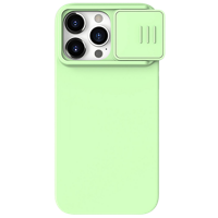 Nillkin Apple iPhone 15 Pro, CamShield Silky Silicone Case, Mint Green