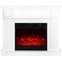 Șemineu electric ArtFlame Marina prestige & Mirabela, 1060x1300x300 mm, Alb