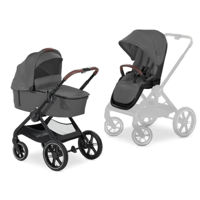 Сărucior pentru copii Hauck Walk N Care Air Set Dark Grey