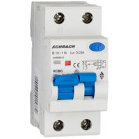 Автомат дифференциальный Schrack Technik AK668625 (RCBO) 1P+N, Amparo 6 кА, B 25 А, 30 мА, тип A