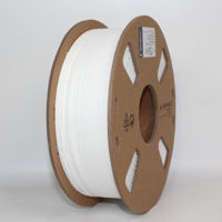 Нить для 3D-принтера Gembird PLA Filament, White, 1.75 mm, 1 kg