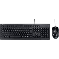 Tastatură + Mouse ASUS U2000 Black