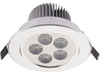 Lustra Downlight Led 5 argint 6822