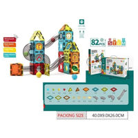 Set de construcție Richi 81174 Constructor cu magnet 82elem