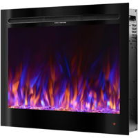 Șemineu electric ArtFlame Colorado, 633x771x142 mm, Negru