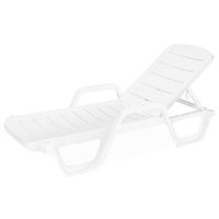 Mobilier pentru grădină Papatya Avangarde - plastic white