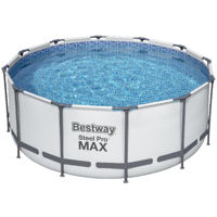 Piscină cu cadru Bestway 56420BW Steel Pro Max 366x122cm, 10250L, carcas metal