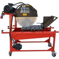 Scule electrice staționare Afacan BKS60-25 utilaj de tăiat piatra, cărămidă